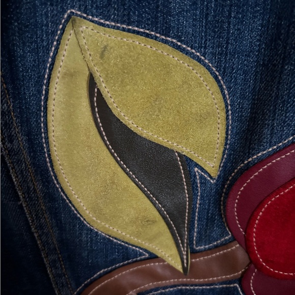 Stunning vintage Coach jean jacket - Picture 6 of 7